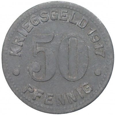 50 пфеннигов 1917 года Германия — город Боттроп (Нотгельд)
