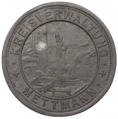 50 пфеннигов 1917 года Германия — город Меттманн (Нотгельд)