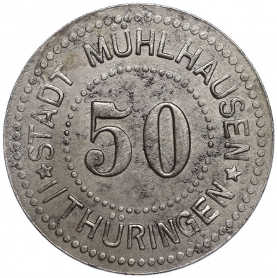 50 пфеннигов 1917 года Германия — город Мюльхаузен (Нотгельд)