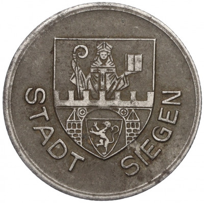 50 пфеннигов 1918 года Германия — город Зиген (Нотгельд)