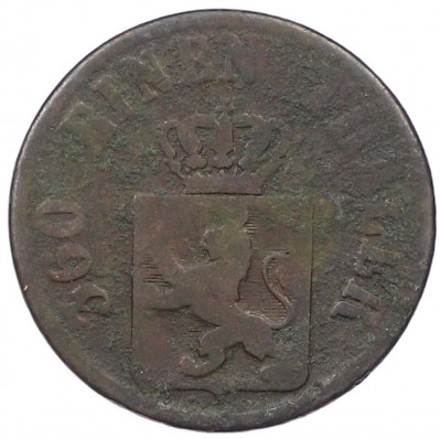 1 геллер 1843 года Гессен-Кассель