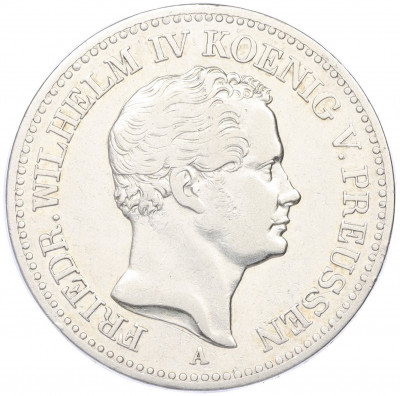 1 талер 1841 года A Пруссия «Горный талер»