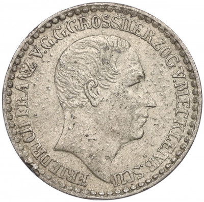 1/12 талера 1848 года Мекленбург-Шверин