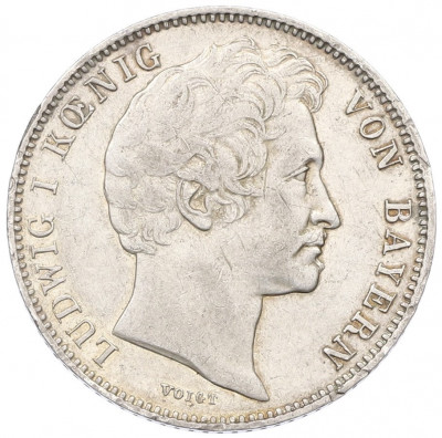 1/2 гульдена 1844 года Бавария