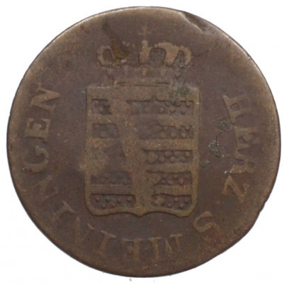 1/2 крейцерв 1829 года Саксен-Мейнинген