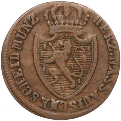 1/4 крейцера 1818 года Нассау