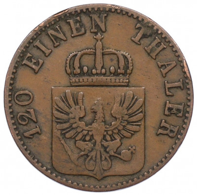 3 пфеннига 1864 года A Пруссия