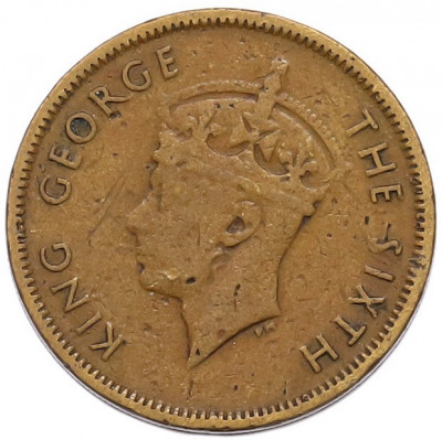 10 центов 1948 года Гонконг