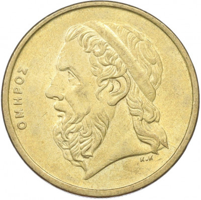 50 драхм 1988 года Греция