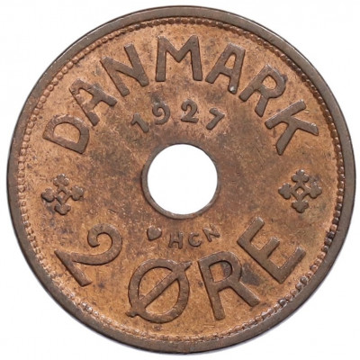 2 эре 1927 года Дания