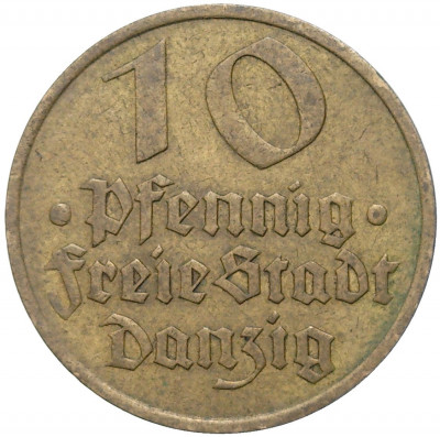 10 пфеннигов 1932 года Данциг