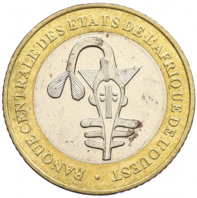 500 франков 2005 года Западно-Африканский валютный союз (Медальное соотношение сторон)