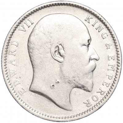 1 рупия 1907 года Британская Индия