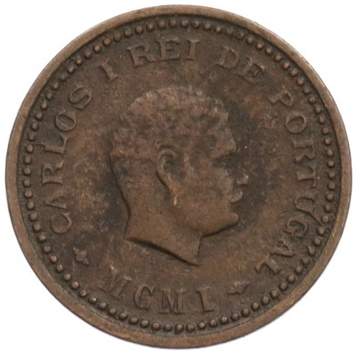 1/12 танга 1901 года Португальская Индия