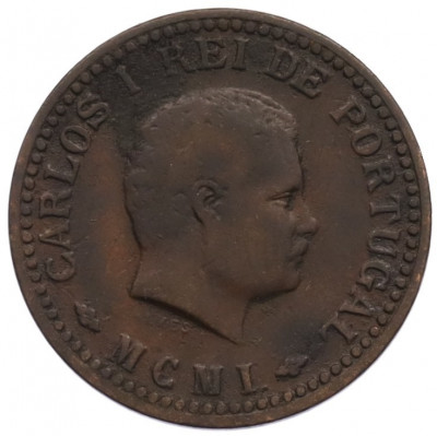 1/8 танга 1901 года Португальская Индия