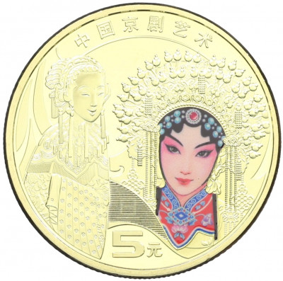 5 юаней 2024 года Китай «Пекинская опера»