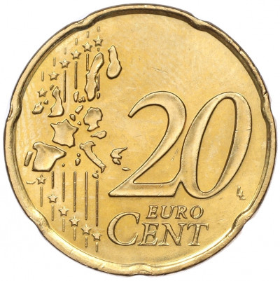 20 евроцентов 2001 года Монако