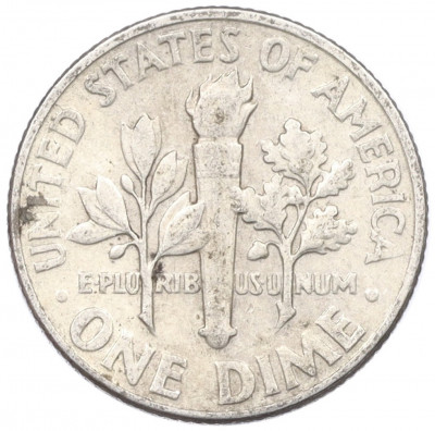 1 дайм (10 центов) 1946 года США