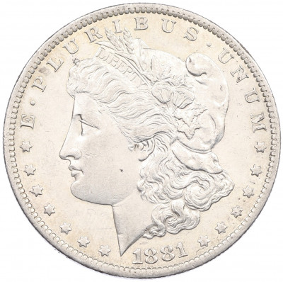 1 доллар 1881 года О США