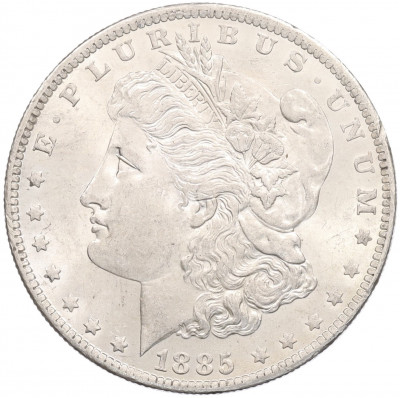 1 доллар 1885 года O США