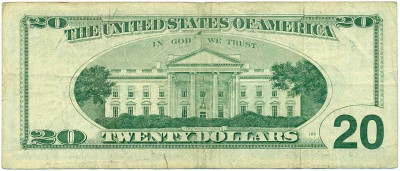 20 долларов 1996 года США