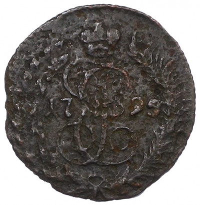 Полушка 1795 года КМ