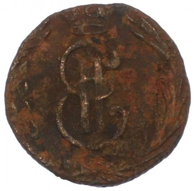 Полушка 1770 года КМ «Сибирская монета»