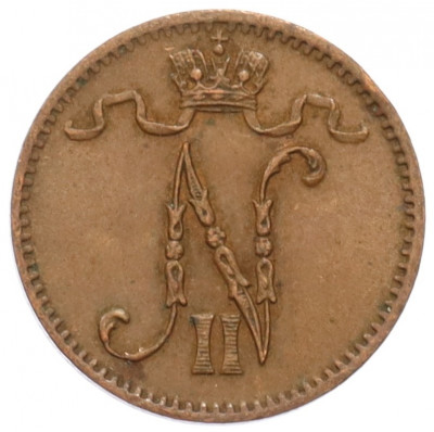 1 пенни 1914 года Русская Финляндия