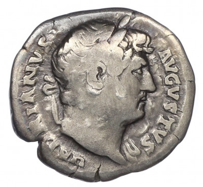 Денарий 125-128 года Римская Империя — Адриан