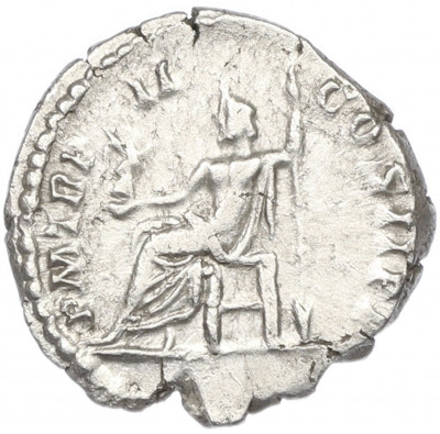 Денарий 194-195 года Римская Империя — Септимий Север