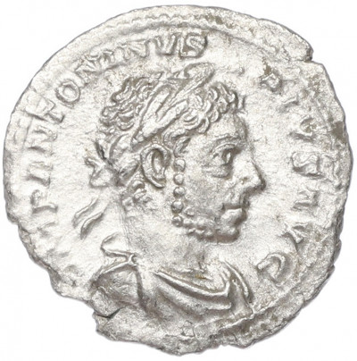 Денарий 220-222 года Римская Империя — Гелиогабал (Элагабал)