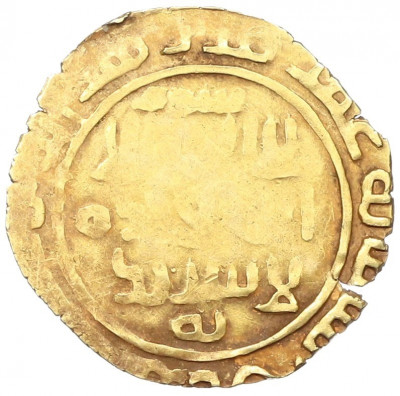 Динар 1230 года (AH 627) Великая Монгольская империя (правление Угедея) Самарканд