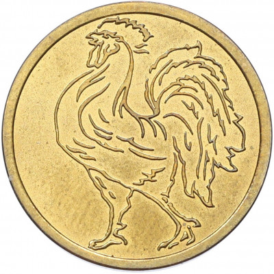 Жетон 2005 года СПМД «Год петуха»