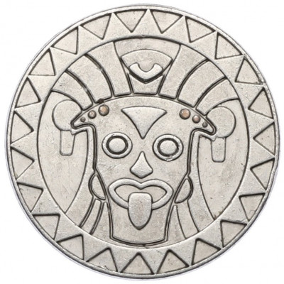 Жетон рекламный «Магазин Сокровищ — Теотиу» (Акция Пятерочки)