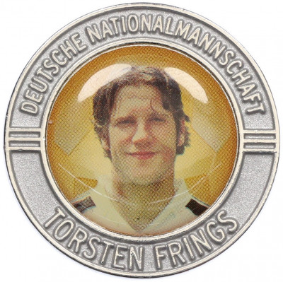 Жетон 2006 года Германия «Футболисты сборной Германии — Торстен Фрингс»