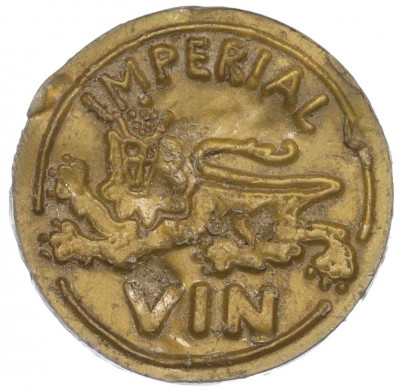 Жетон защитный для вин «1 империал» Молдавия