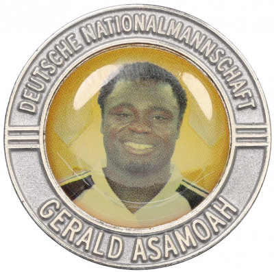 Жетон «Футболисты собрной Германии — Джеральд Асамоа»