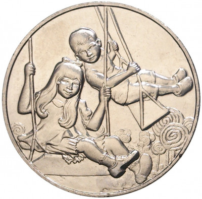 Жетон 2019 года (BE 2562) Таиланд «Год защиты детей»