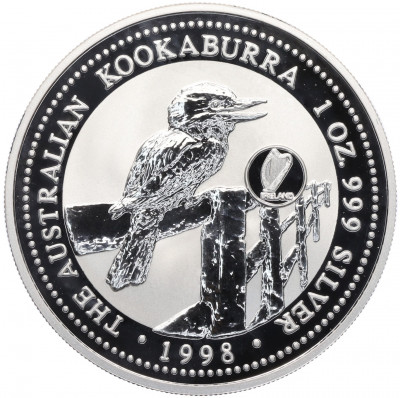 1 доллар 1997 года Австралия «Австралийская кукабара» (Ireland Privy Mark)