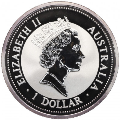 1 доллар 1997 года Австралия «Австралийская кукабара» (Ireland Privy Mark)