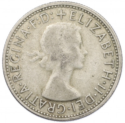 1 флорин 1954 года Австралия «Королевский визит в Австралию»