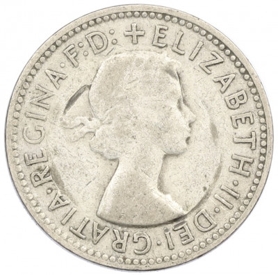 1 шиллинг 1957 года Австралия