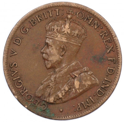 1/2 пенни 1922 года Австралия