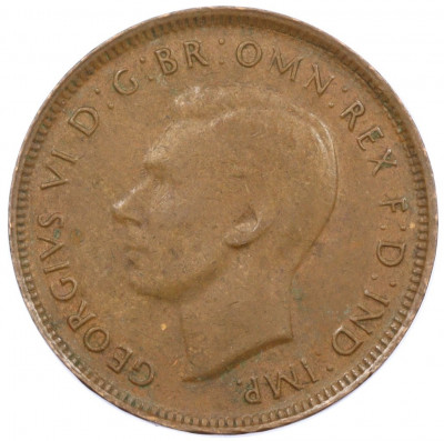 1/2 пенни 1948 года Австралия