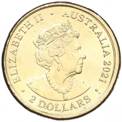 2 доллара 2021 года Австралия «Военная служба коренных народов»