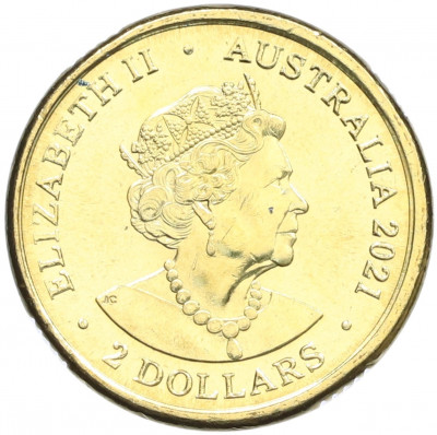 2 доллара 2021 года Австралия «Служба скорой помощи Австралии»