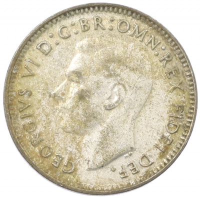 3 пенса 1952 года Австралия