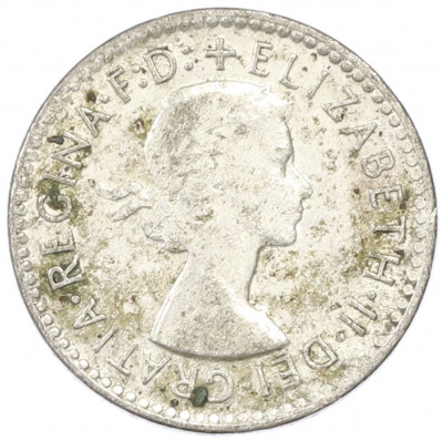 3 пенса 1955 года Австралия