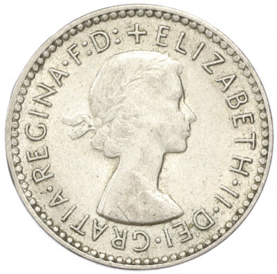 3 пенса 1957 года Австралия