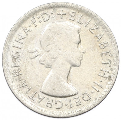 3 пенса 1960 года Австралия